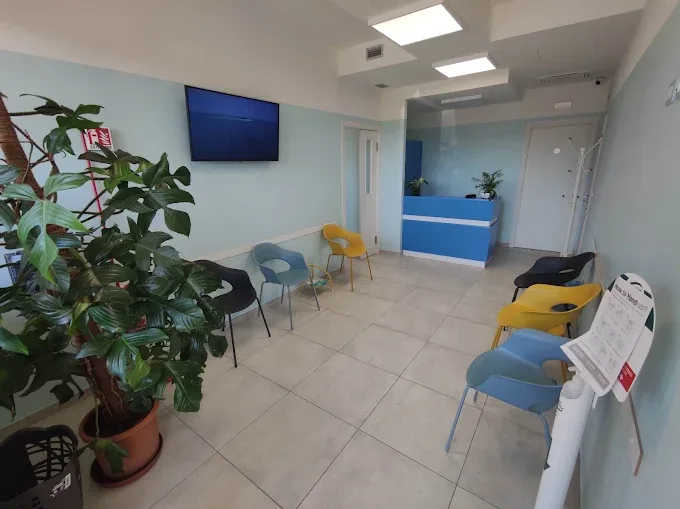 Area di accoglienza dell'Ambulatorio Odontoiatrico Pietrocola