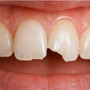 Dente rotto o scheggiato